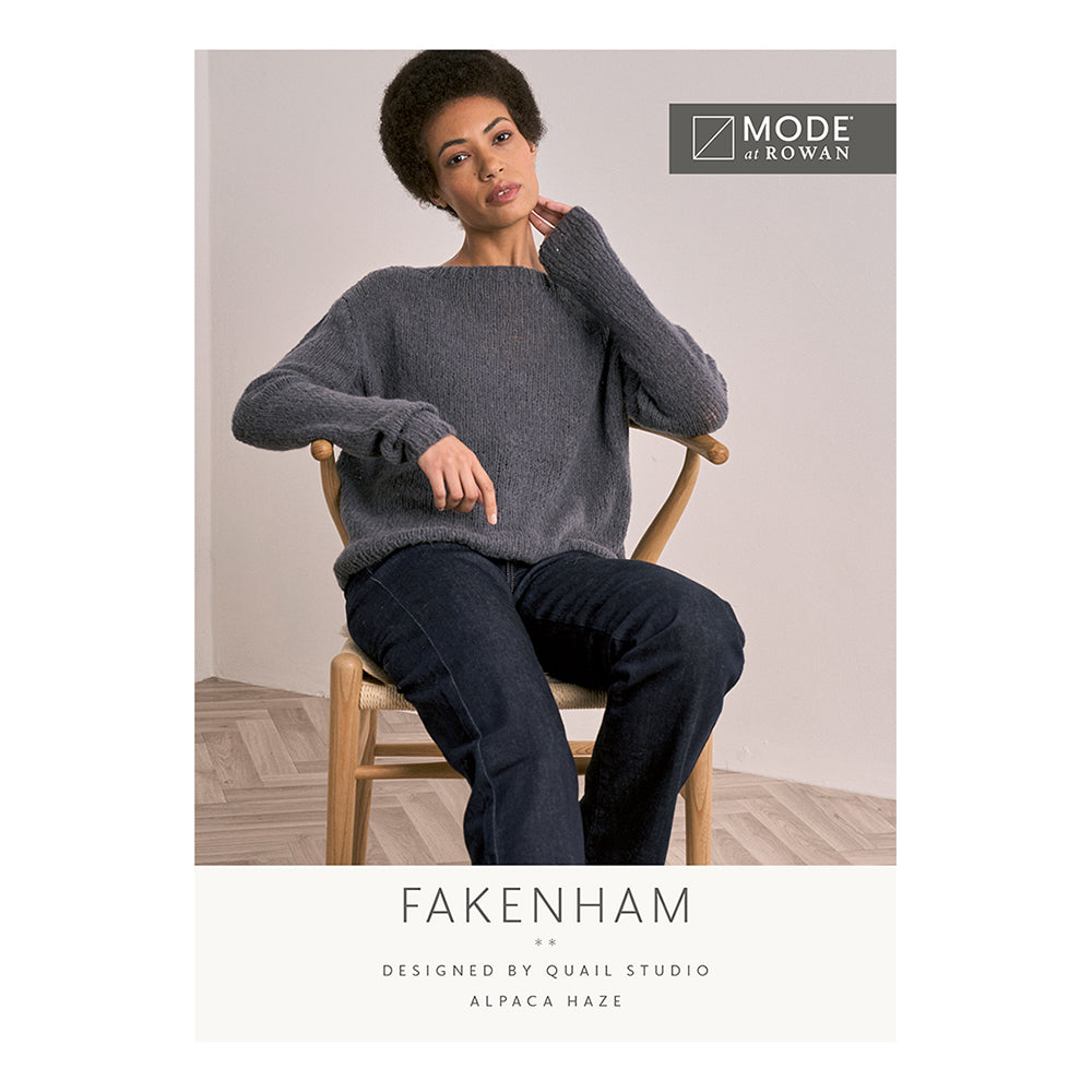 Mode at Rowan Fakenham Sweater - Knitting Pattern