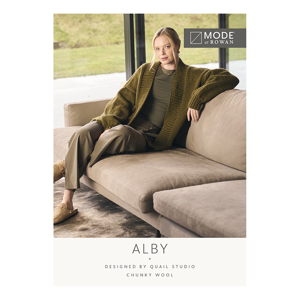 Mode bei Rowan Alby Long Cardigan - Strickmuster