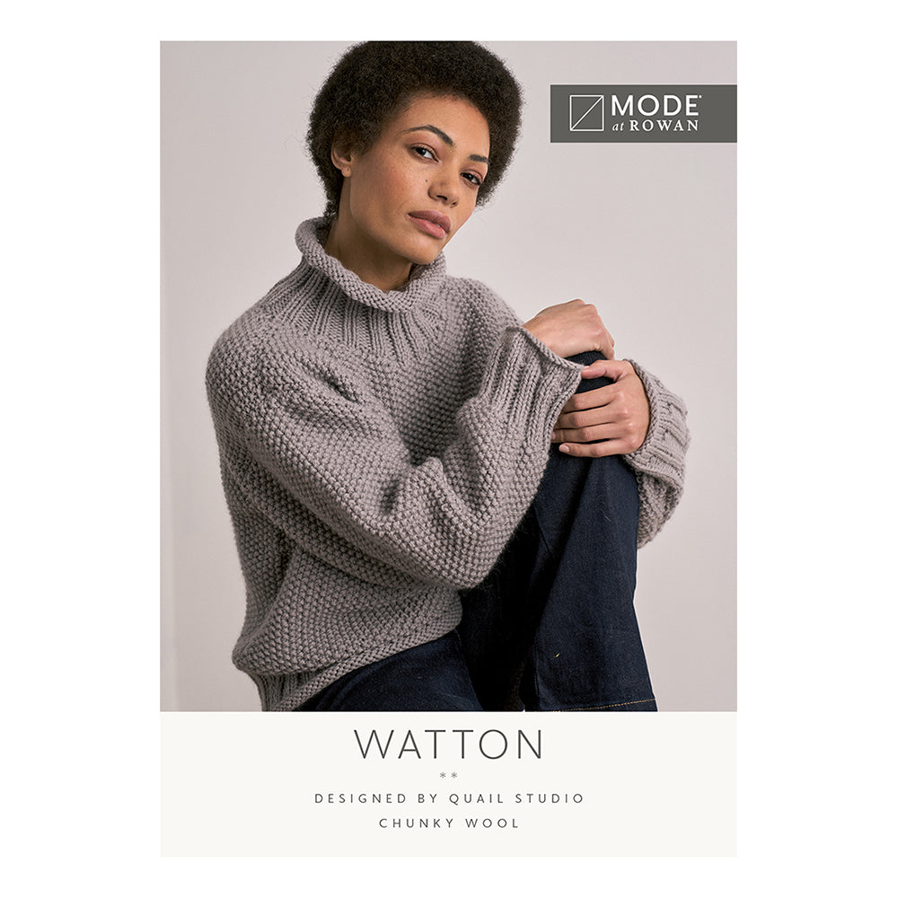 Mode bei Rowan Watton Pullover - Strickmuster