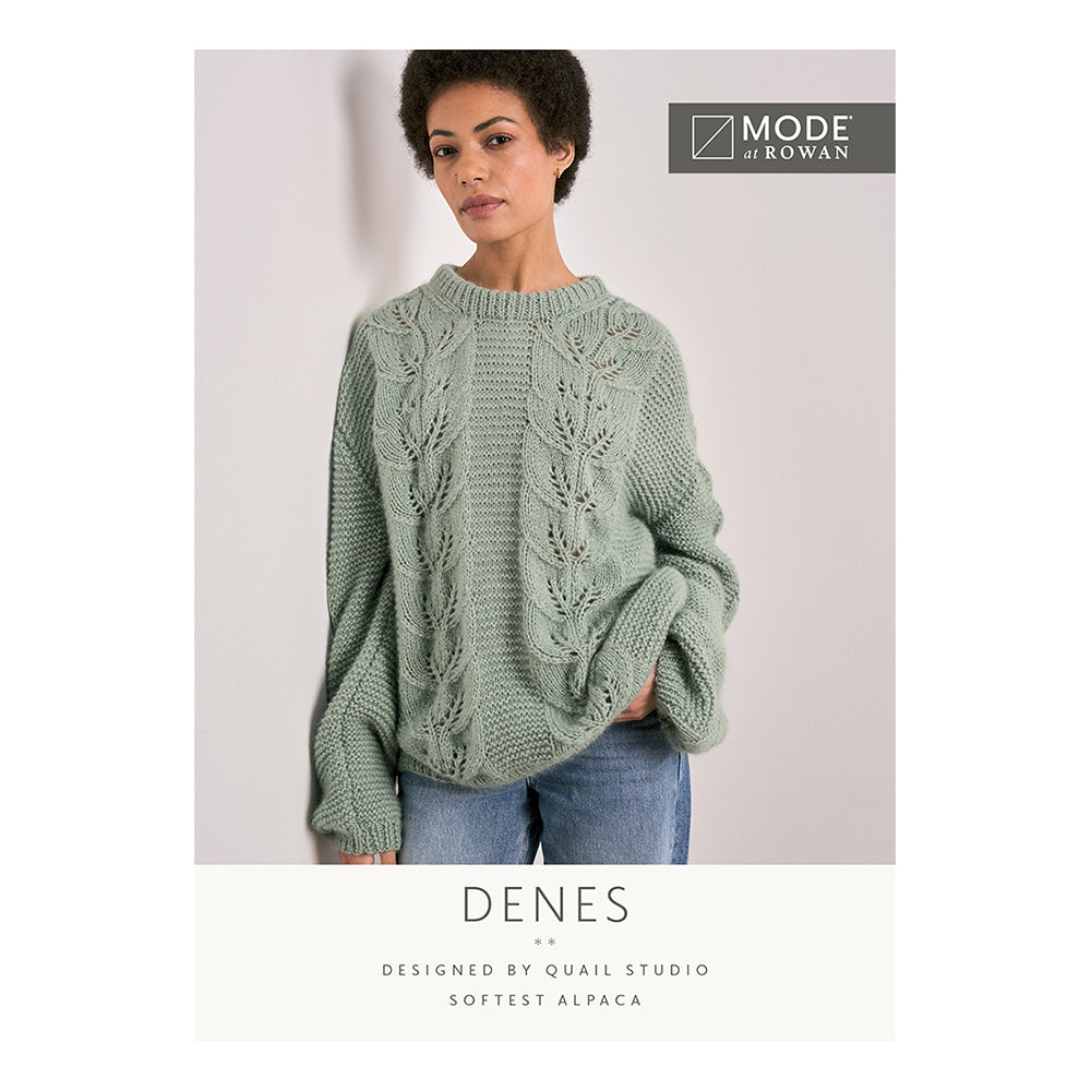 Mode at Rowan Denes Sweater - Knitting Pattern