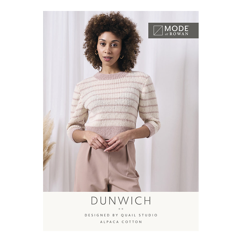 Mode at Rowan Dunwich Pullover - Strickmuster