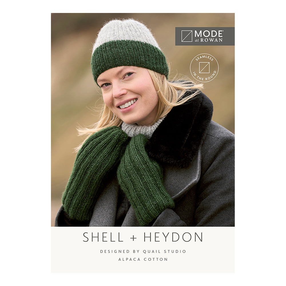 Mode at Rowan Shell Mittens & Heydon Hat - Knitting Pattern