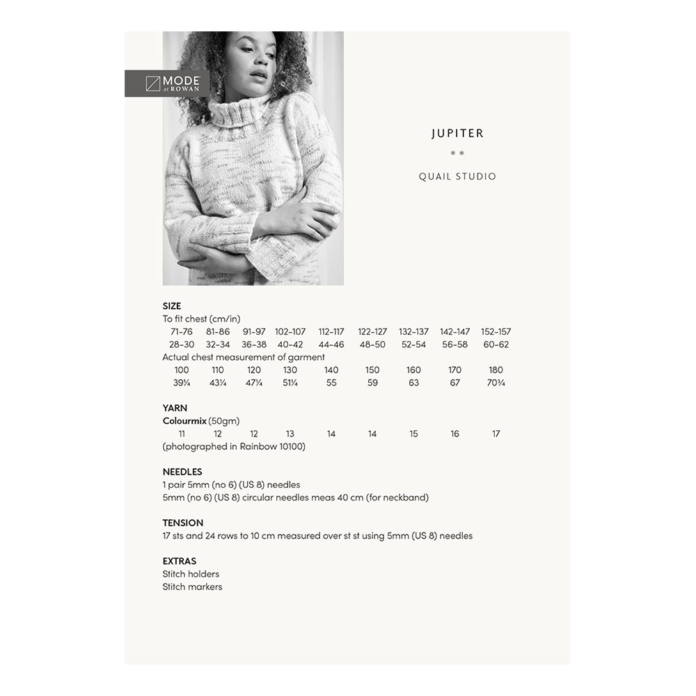 Jupiter Sweater - Knitting Pattern