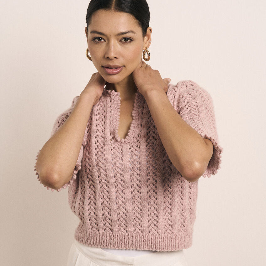 Mode at Rowan Saffi Tee - Knitting Pattern