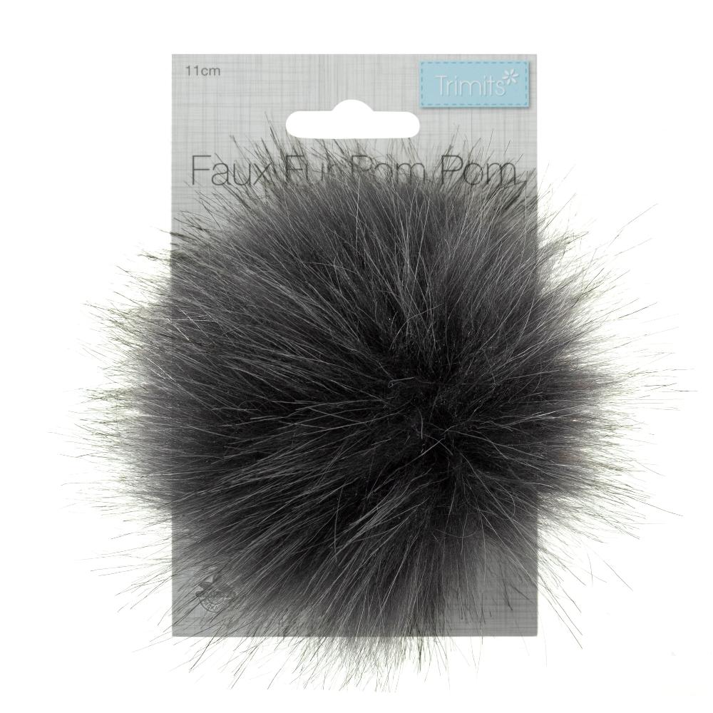 Trimits Faux Fur Pom Pom 11cm