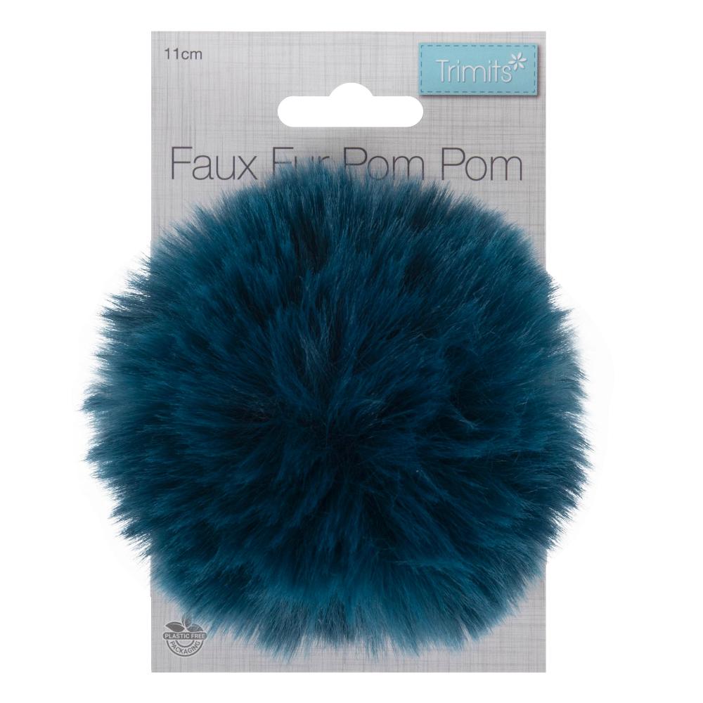 Trimits Faux Fur Pom Pom 11cm