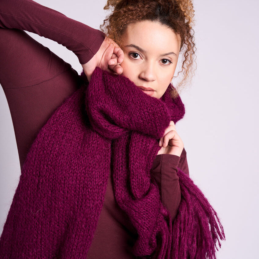 Tuscan Scarf - Knitting Pattern