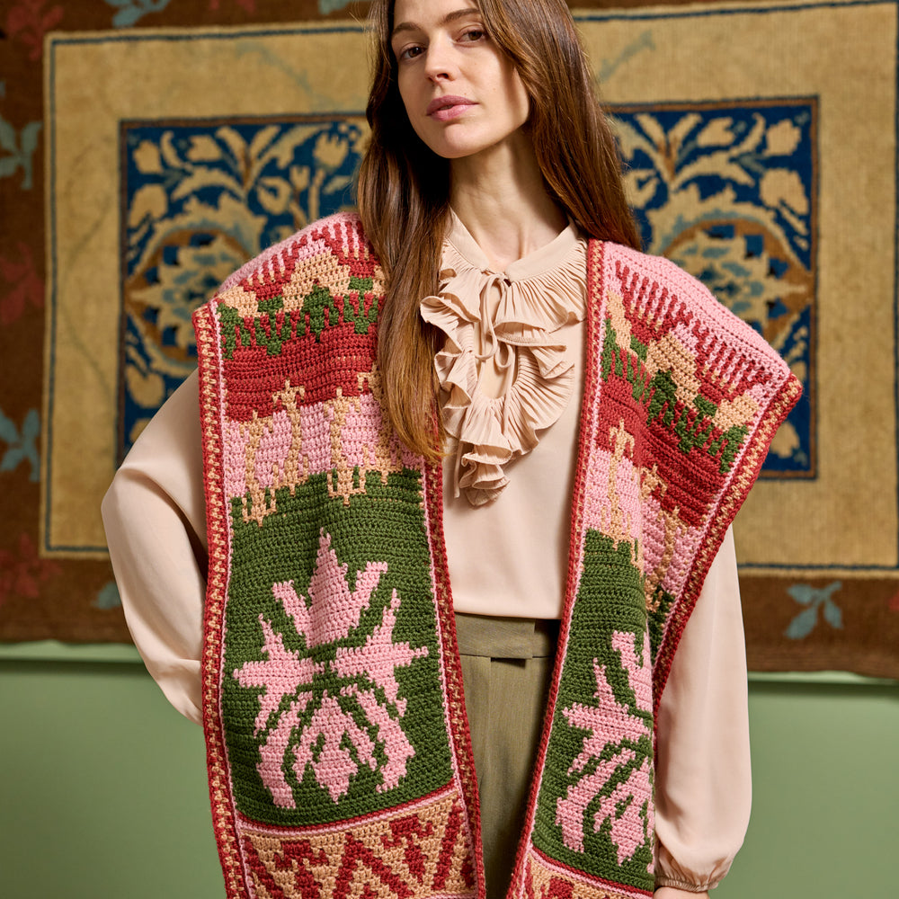 Chrysanthemum Shawl - Crochet Pattern (FREE PDF download)