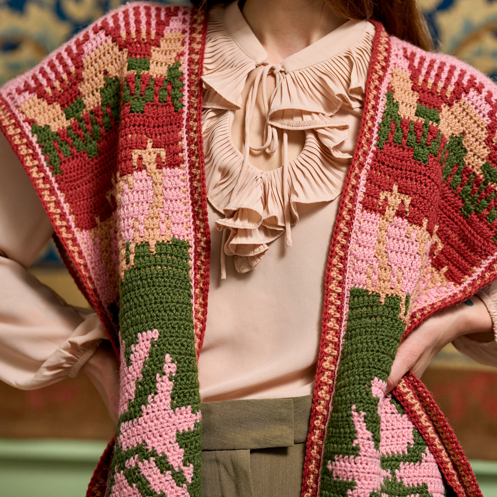 Chrysanthemum Shawl - Crochet Pattern (FREE PDF download)