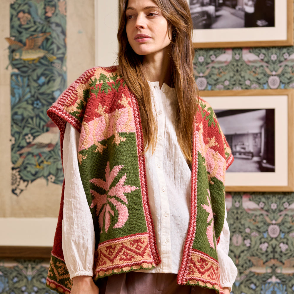 Chrysanthemum Shawl - Knitting Pattern (FREE PDF download)