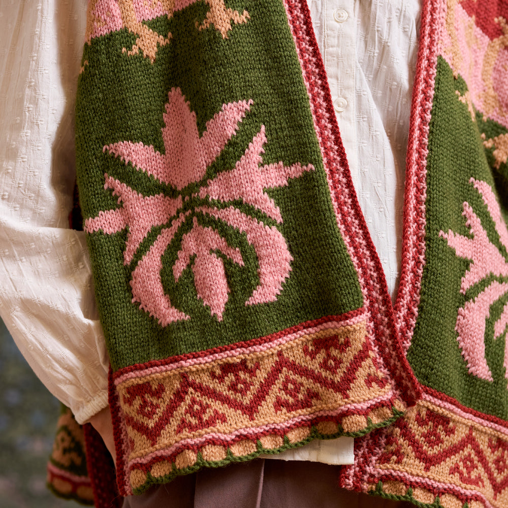 Chrysanthemum Shawl - Knitting Pattern (FREE PDF download)
