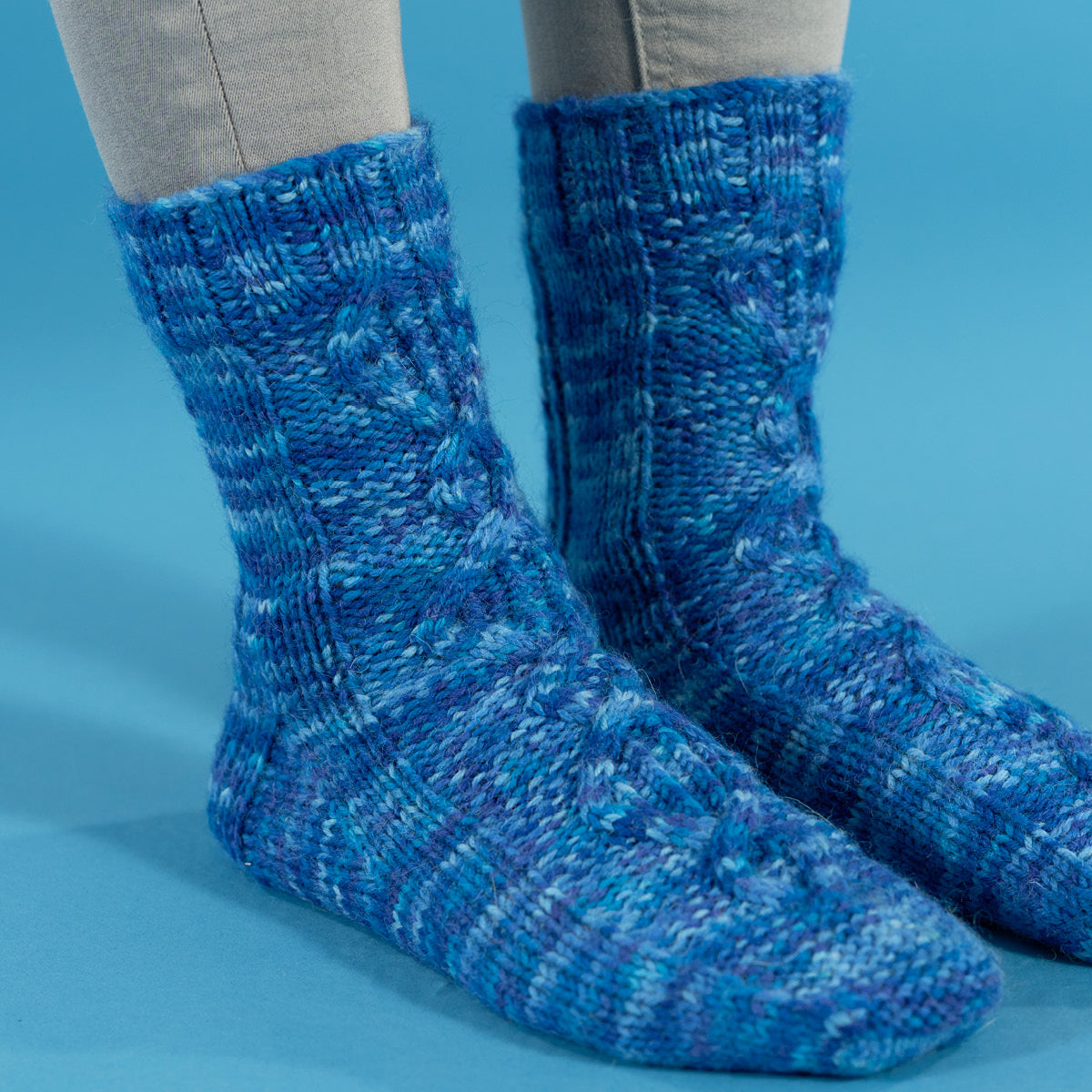 WYS Good Vibrations – Socken-Strickmuster