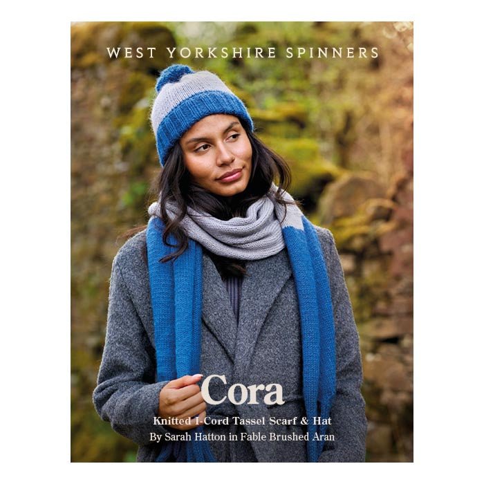 Cora Scarf & Hat - Knitting Pattern