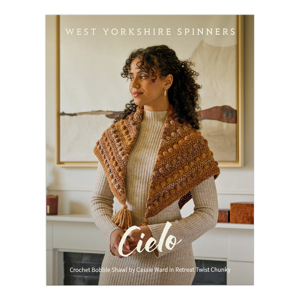 Cielo Bobble Shawl - Crochet Pattern