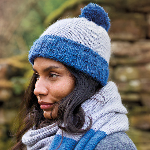 Cora Scarf & Hat - Knitting Pattern