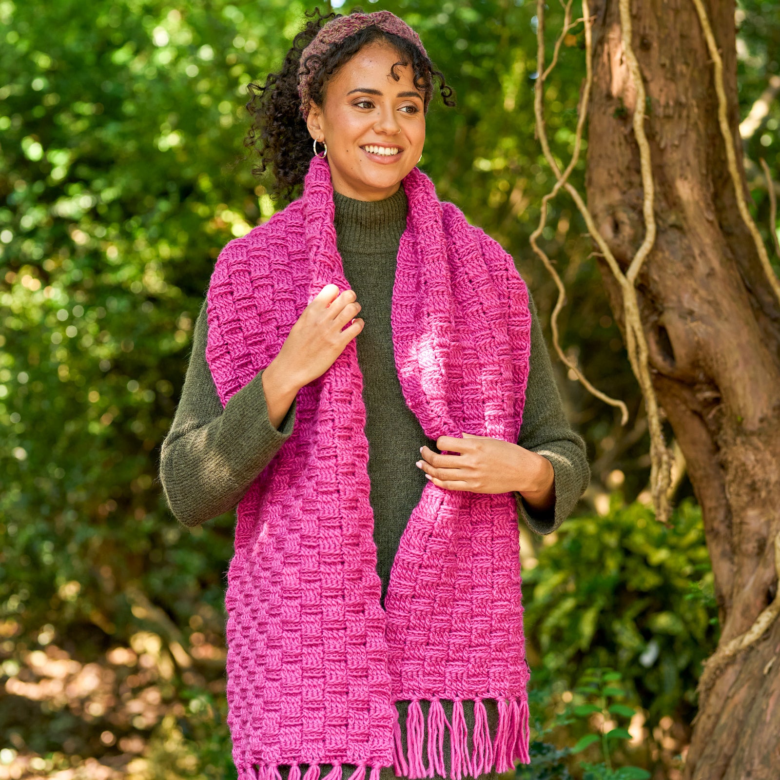 Astra Scarf & Headband - Crochet Pattern