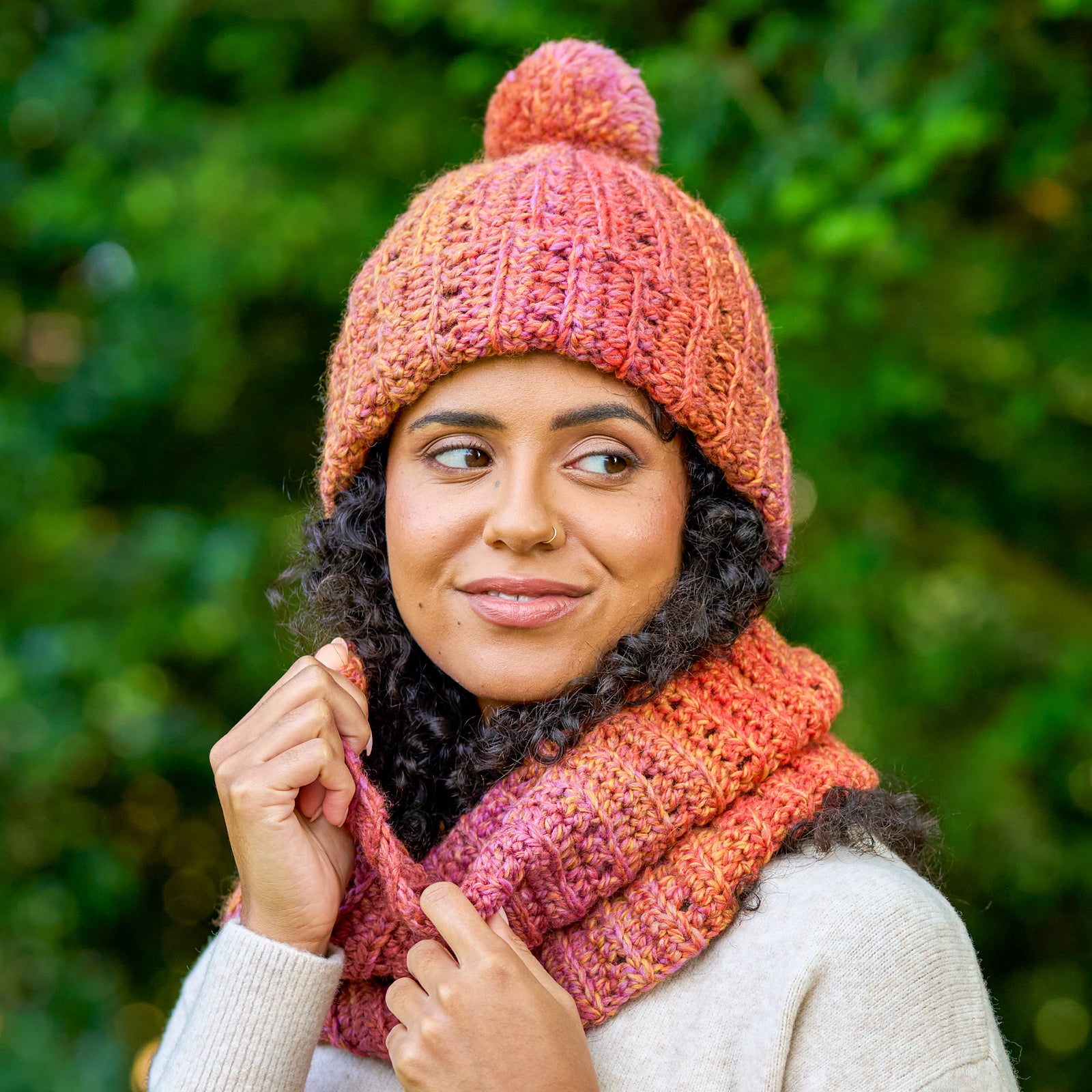 Marisol Hat & Snood - Crochet Pattern