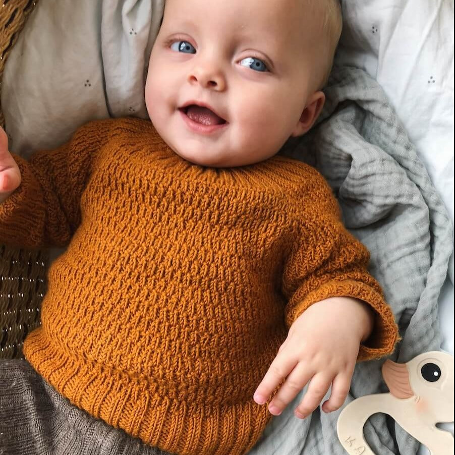 PetiteKnit Alfred's Sweater - Knitting Pattern