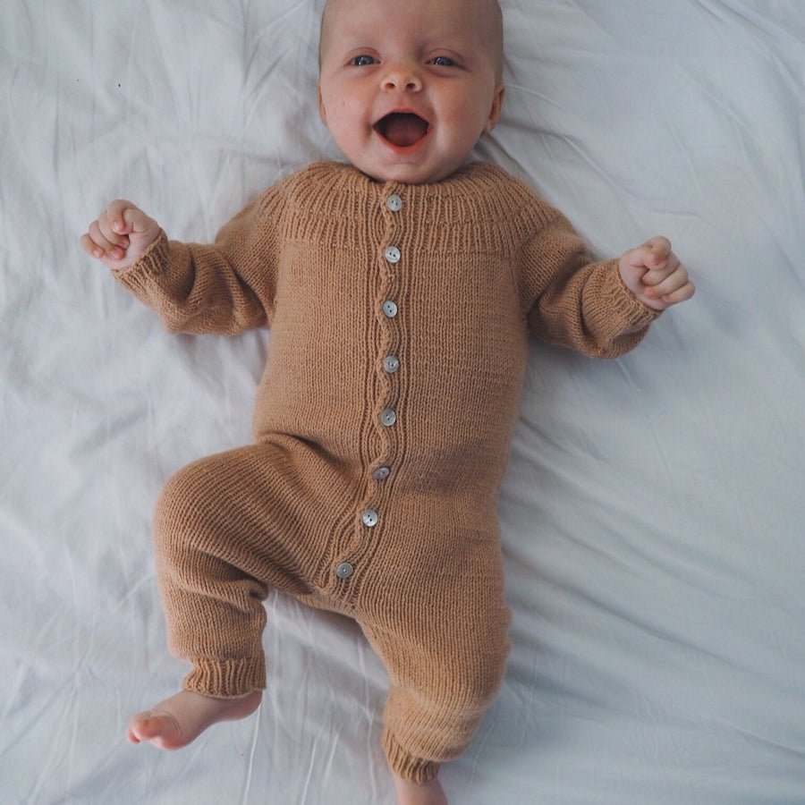 PetiteKnit Anker's Onesie - Knitting Pattern