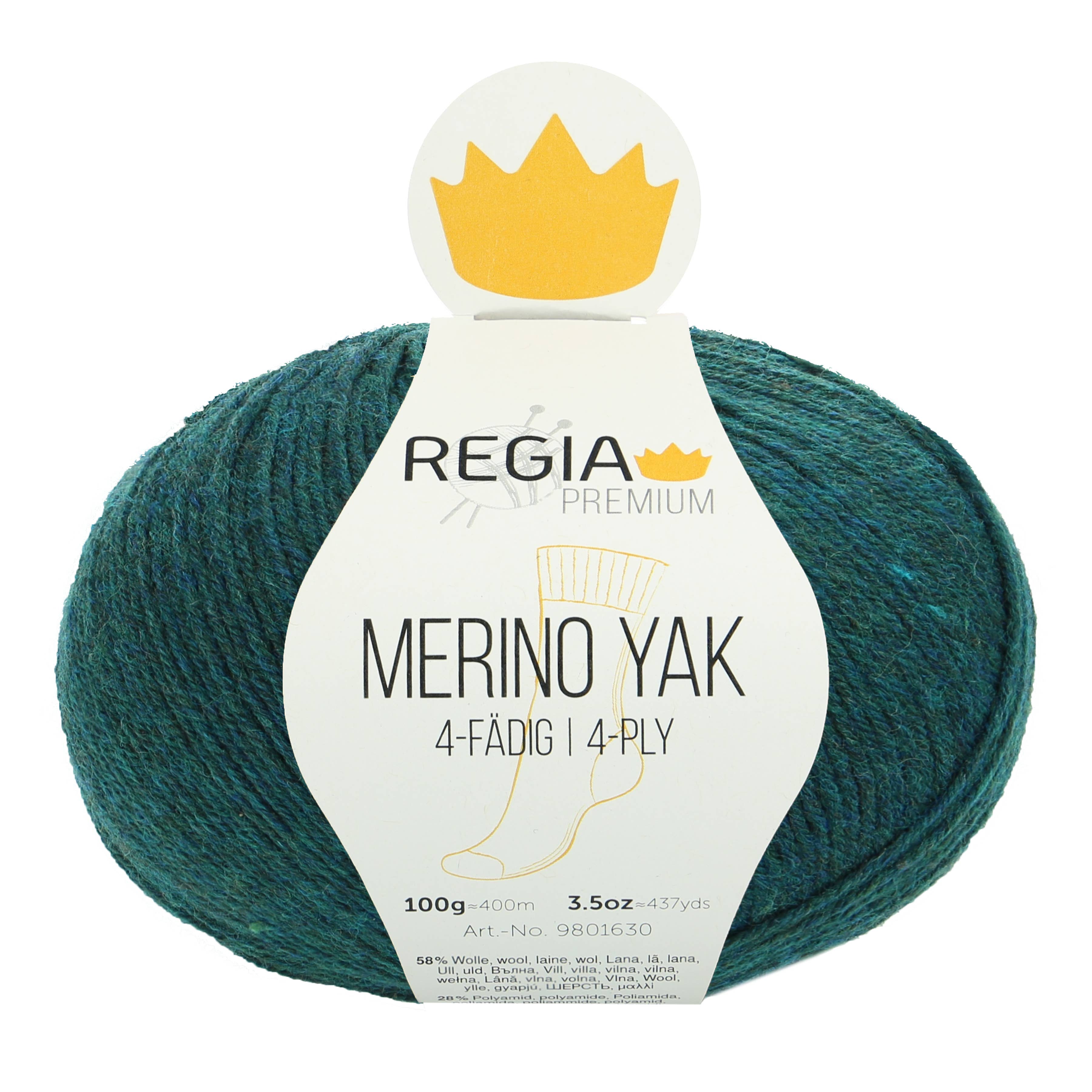 REGIA Premium Merino Yak 4-ply Sock Wool