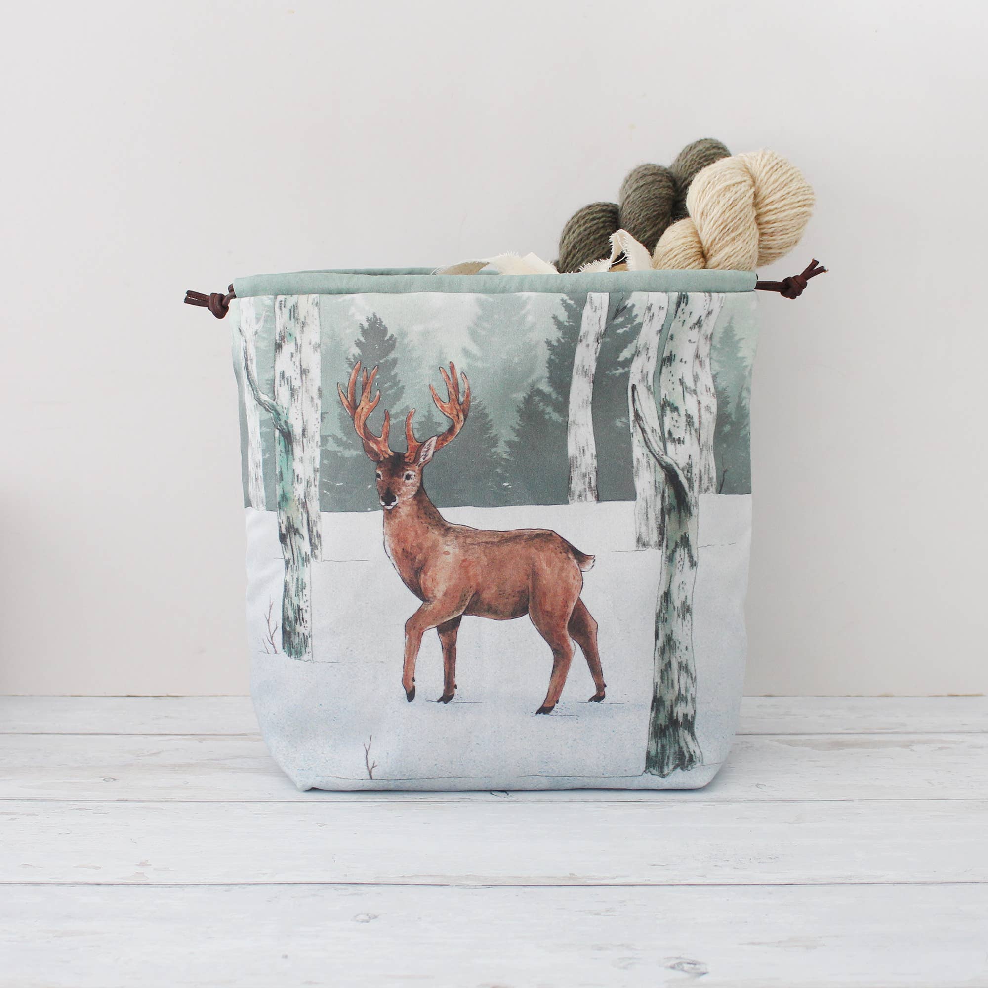 The Blue Rabbit House - Finn the Deer - Project Bags