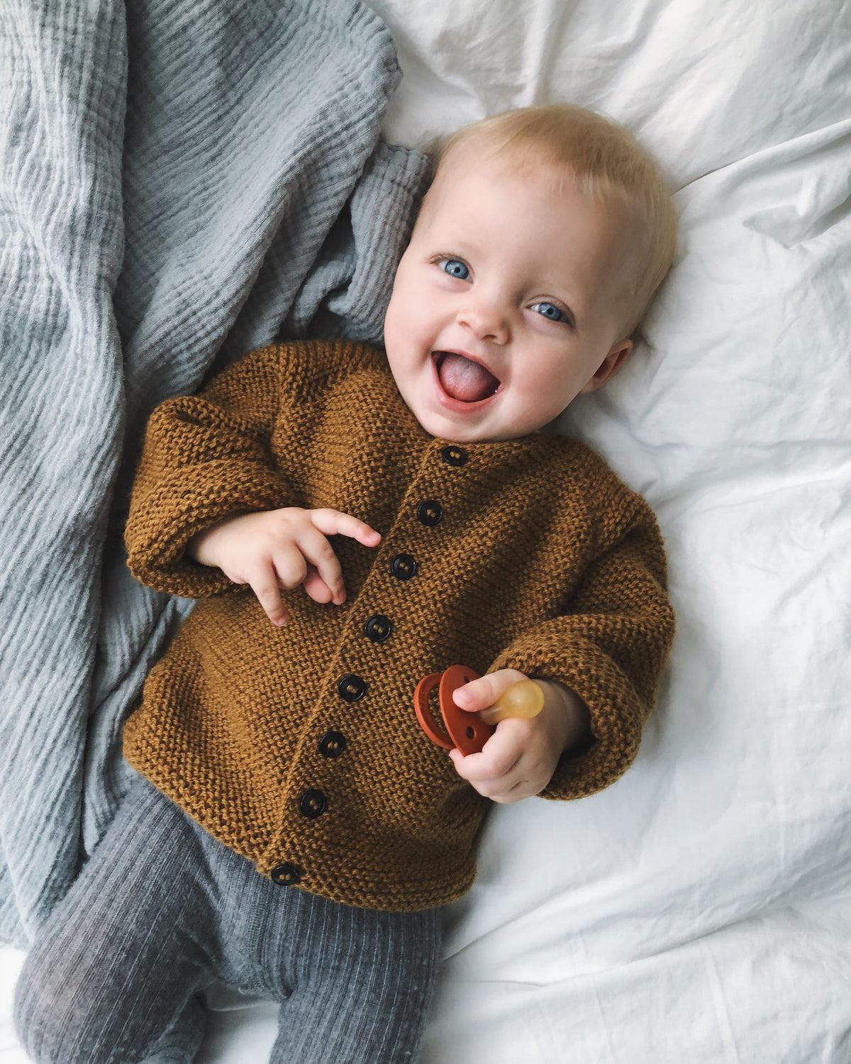 PetiteKnit Beginner's Jacket - Knitting Pattern