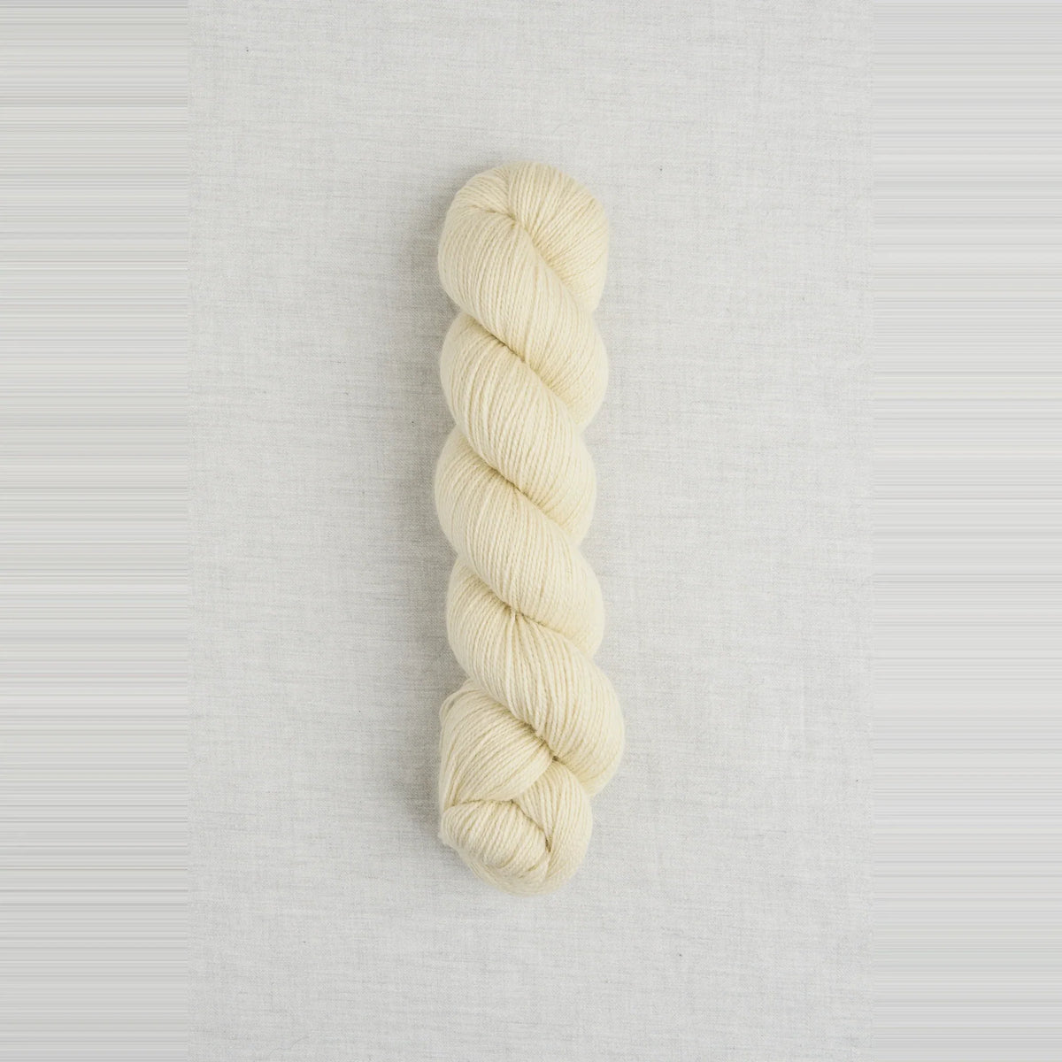 Bramble & Fleece Origin 001, undyed British Bluefaced Leicester sock yarn
