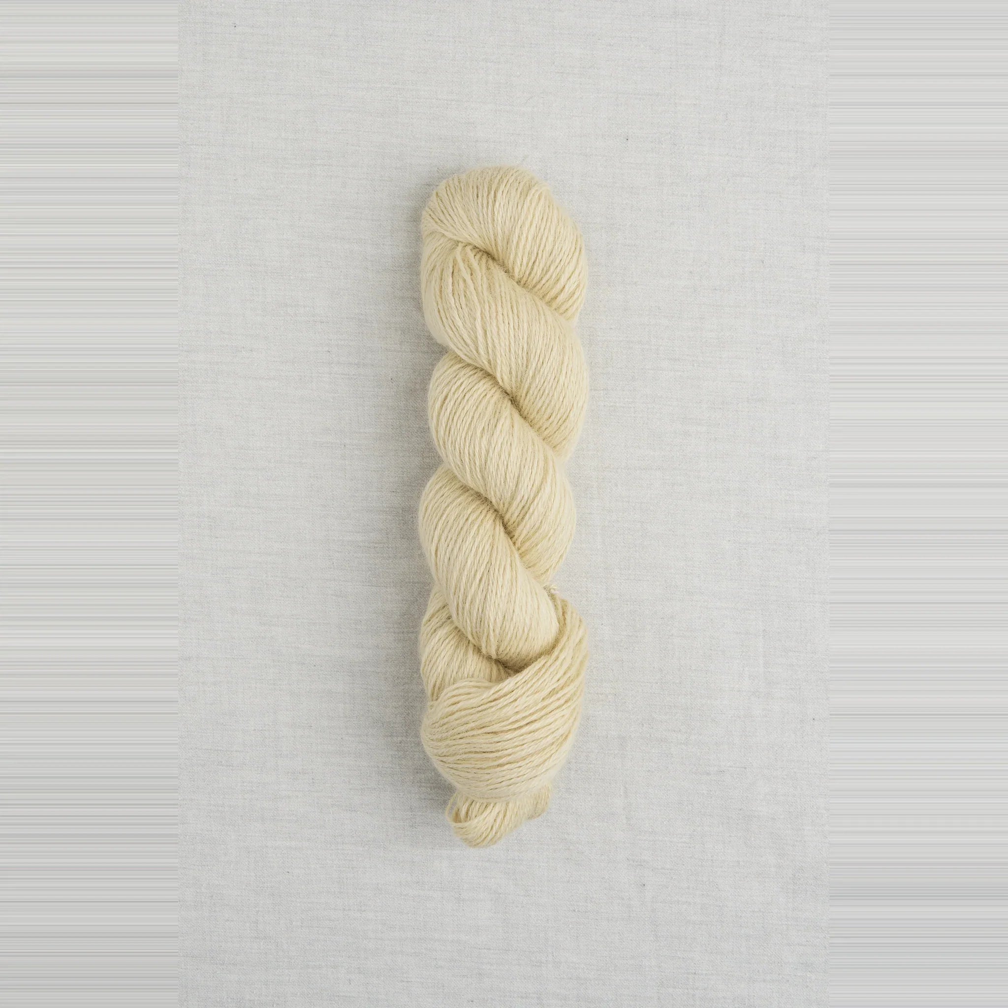Bramble & Fleece Origin 006, undyed Wensleydale DK yarn with natural lustre