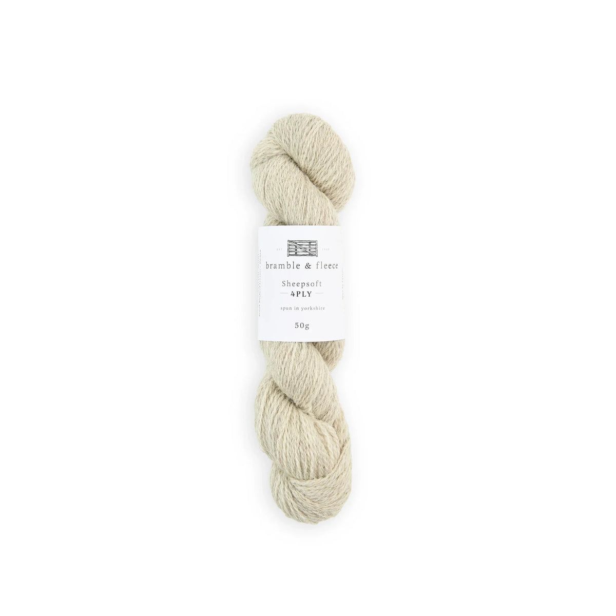 Skeins of Bramble & Fleece Sheepsoft 4 Ply British wool yarn