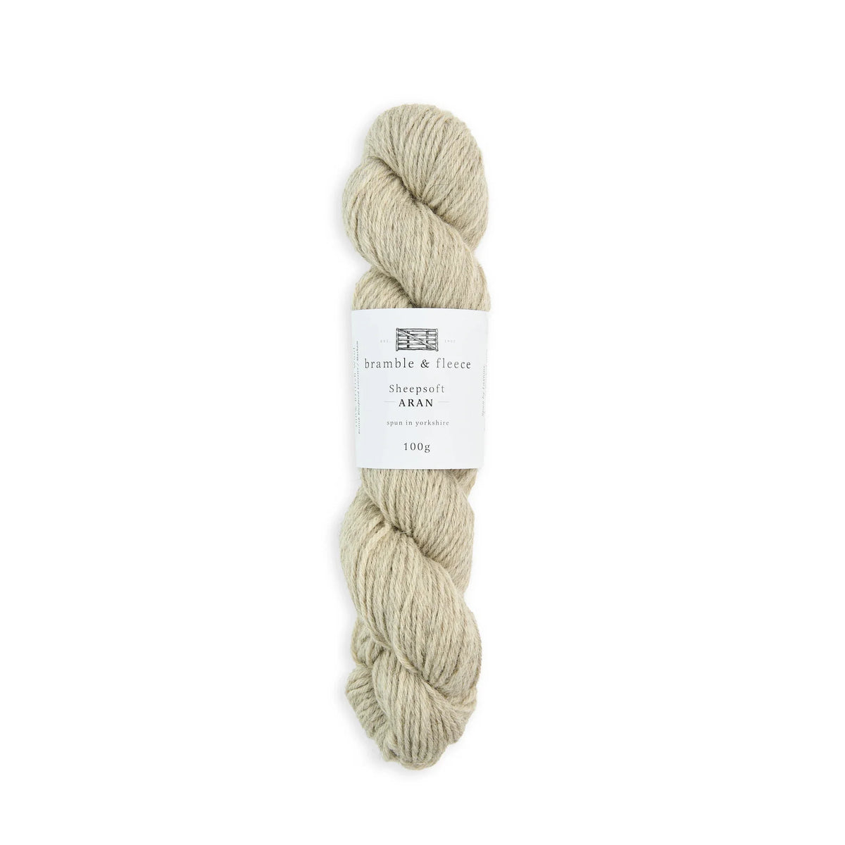 Skeins of Bramble & Fleece Sheepsoft Aran British wool yarn