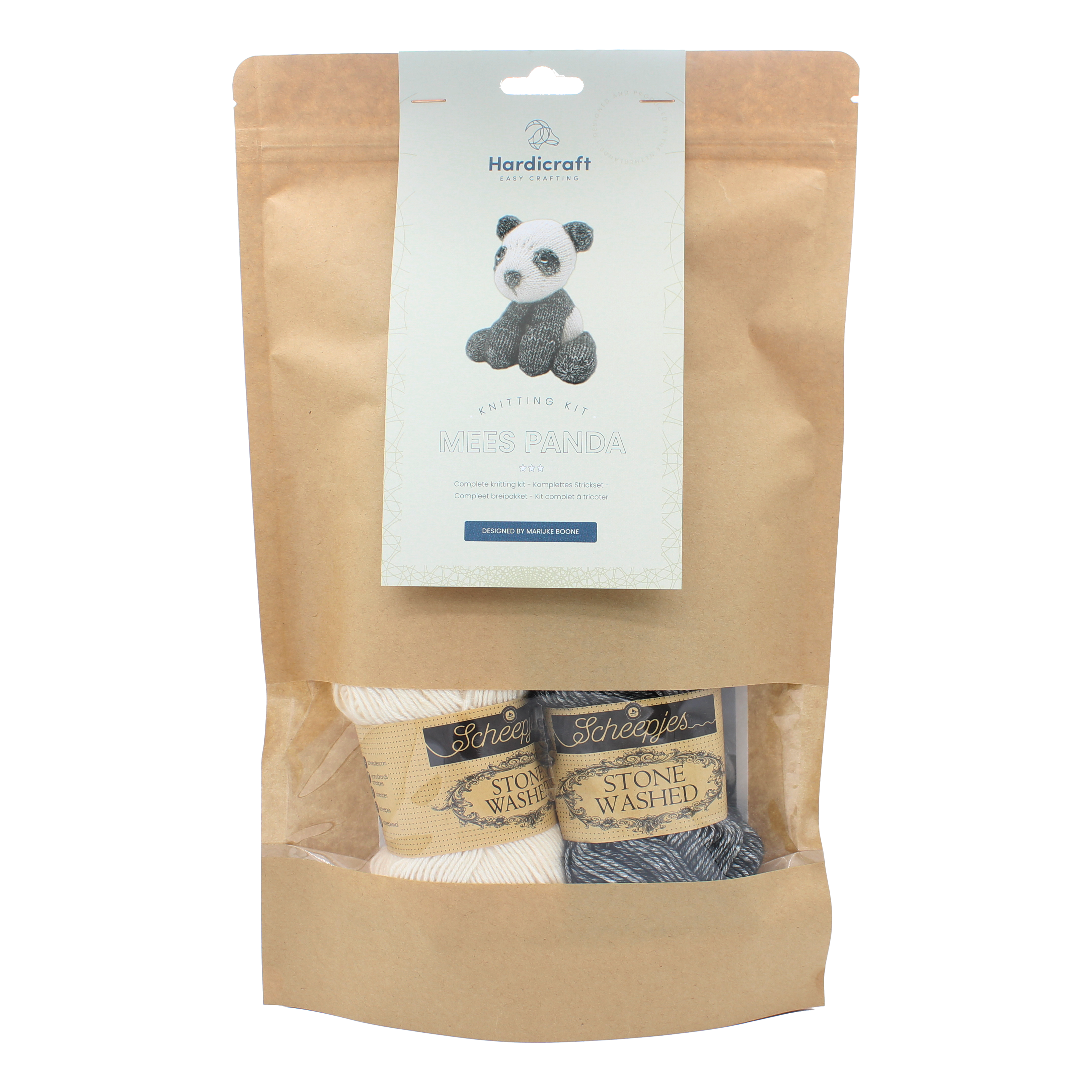 HardiCraft - Mees Panda - Knitting Kit