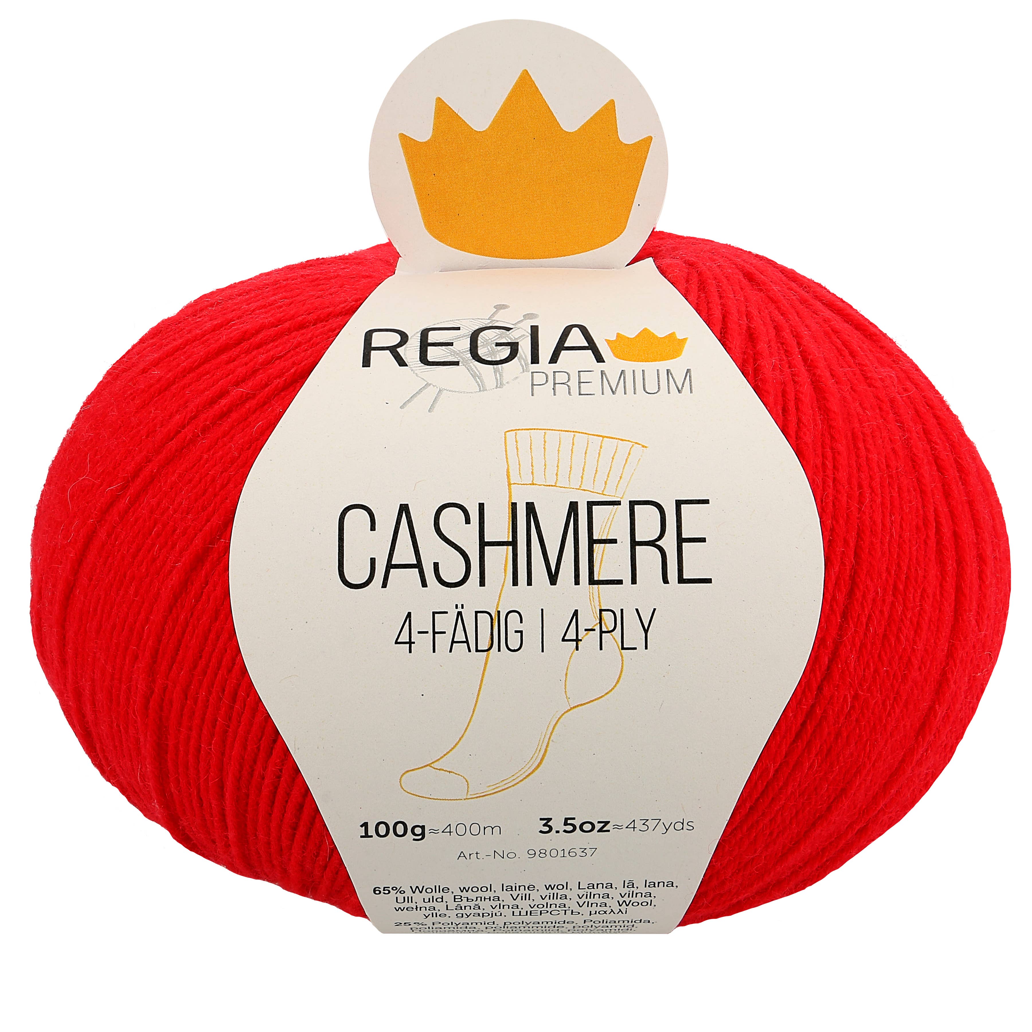 REGIA Premium Cashmere Sock Wool