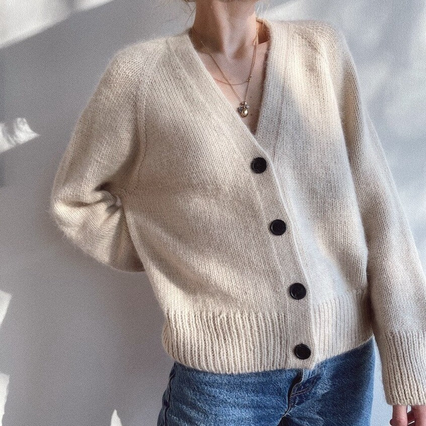 PetiteKnit Champagne Cardigan - Knitting Pattern