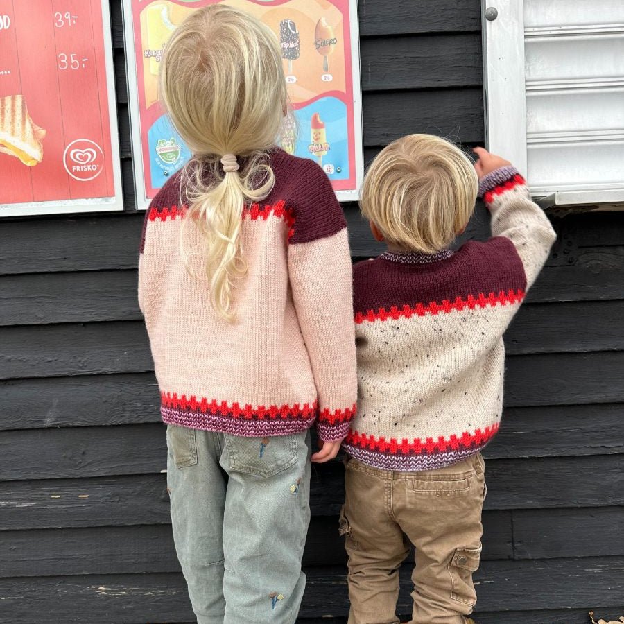 PetiteKnit Cross Sweater Junior - Strickanleitung