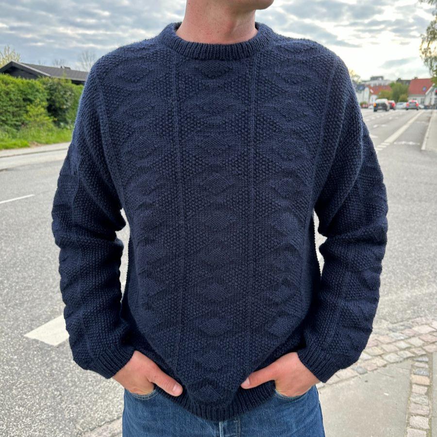 PetiteKnit Esther Pullover für Herren – Strickanleitung