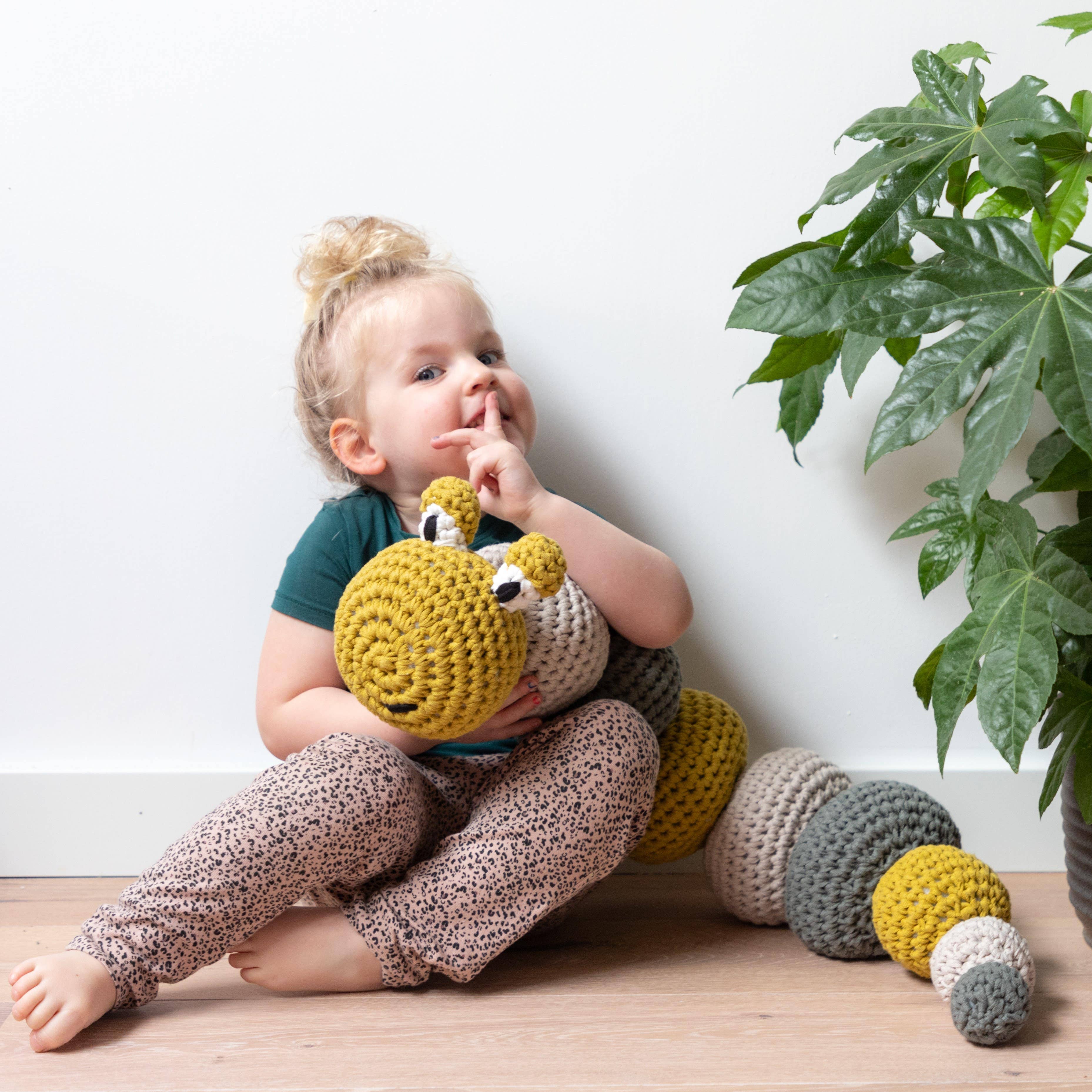 Lola the Caterpillar - Crochet Kit