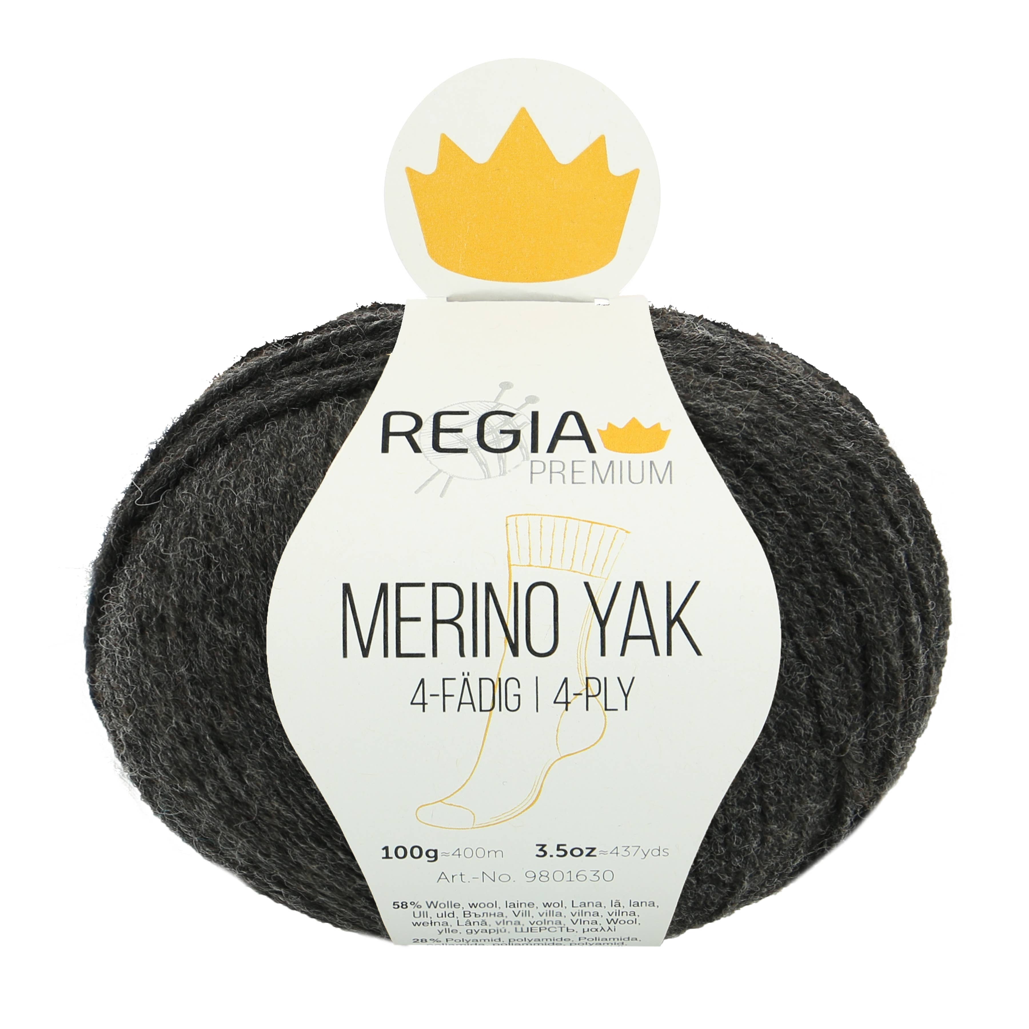 REGIA Premium Merino Yak 4-ply Sock Wool