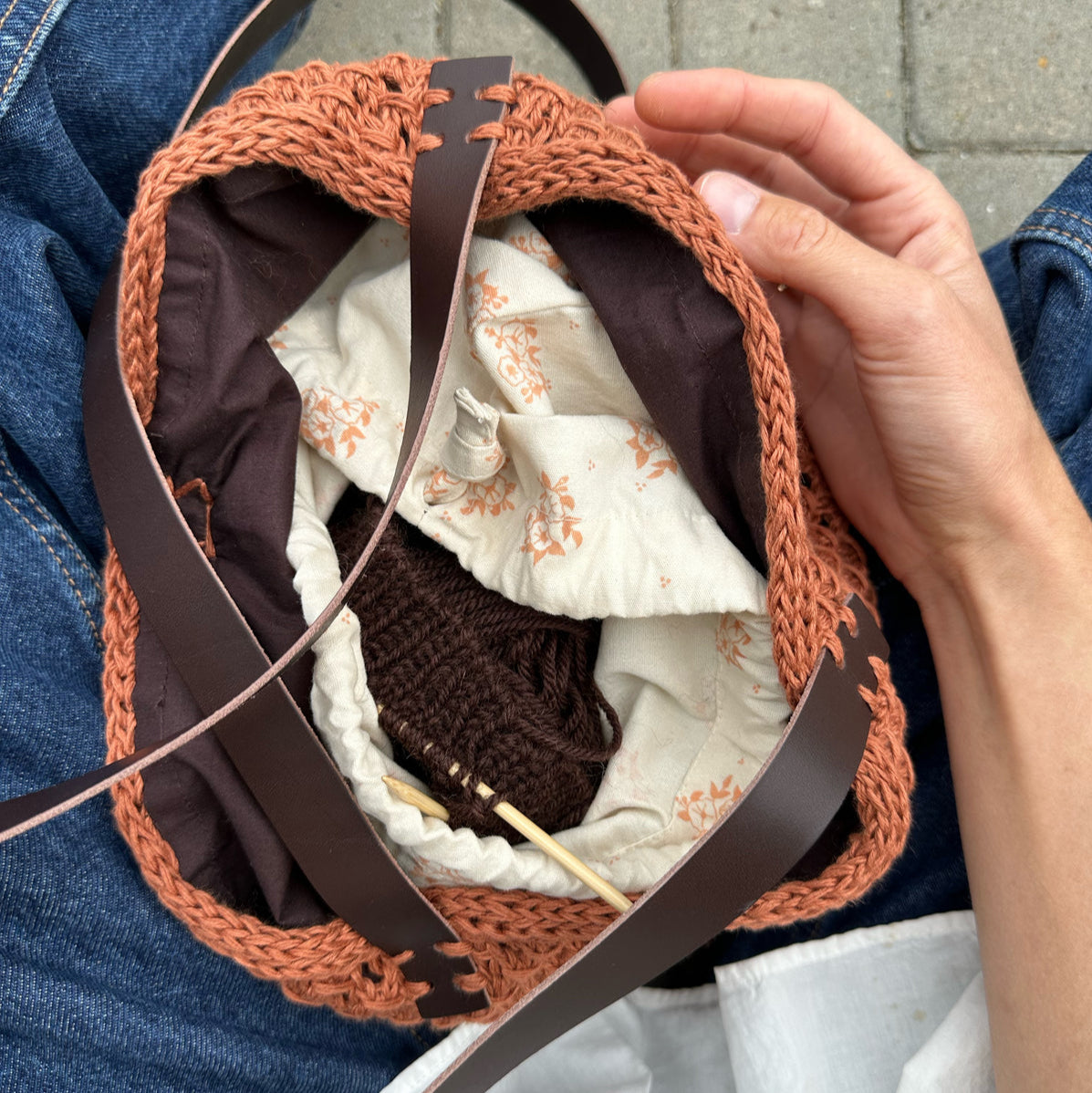 PetiteKnit French Market Bag - Knitting Pattern
