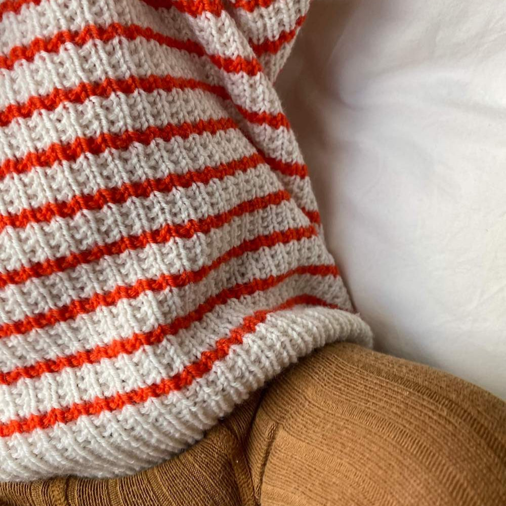 PetiteKnit Friday Sweater Baby - Knitting Pattern