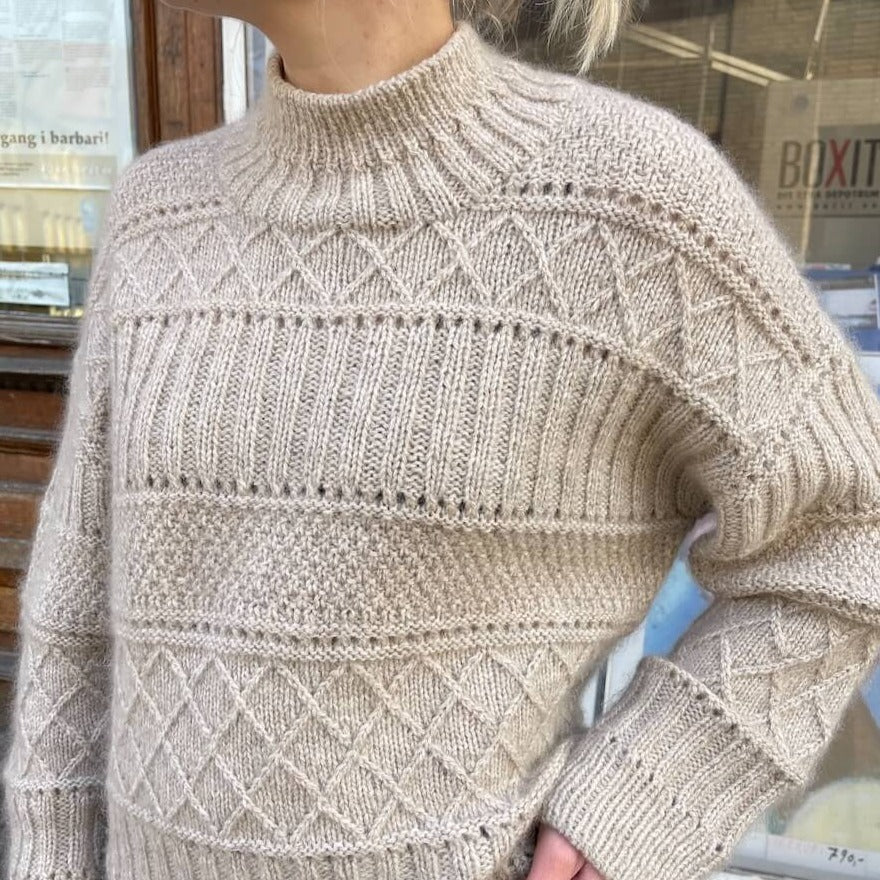 PetiteKnit Ingrid Pullover - Strickmuster