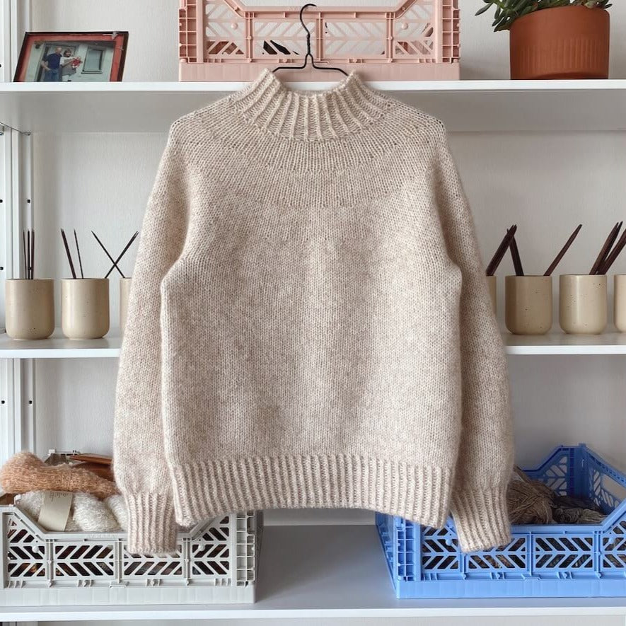 PetiteKnit Pullover für Anfänger – Strickmuster