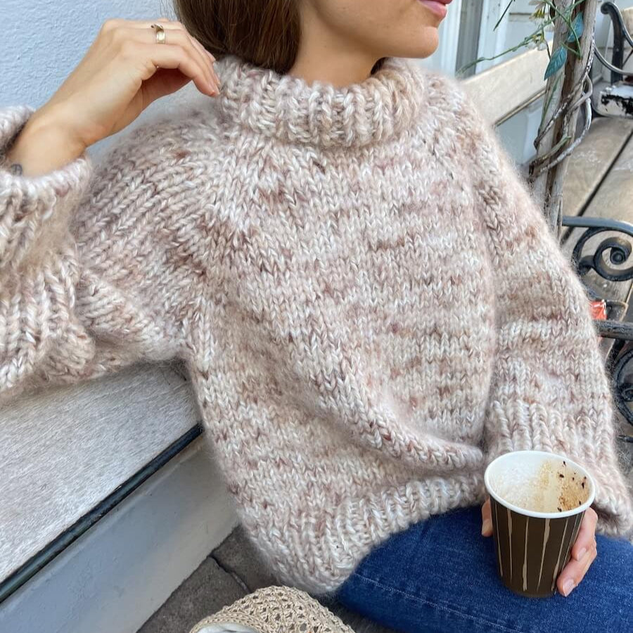 PetiteKnit Marble Sweater - Knitting Pattern