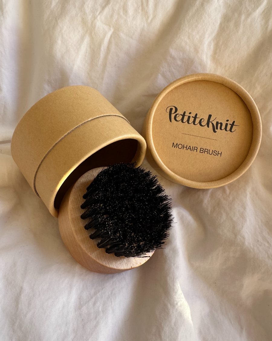 Mohair Brush in PetiteKnit packaging
