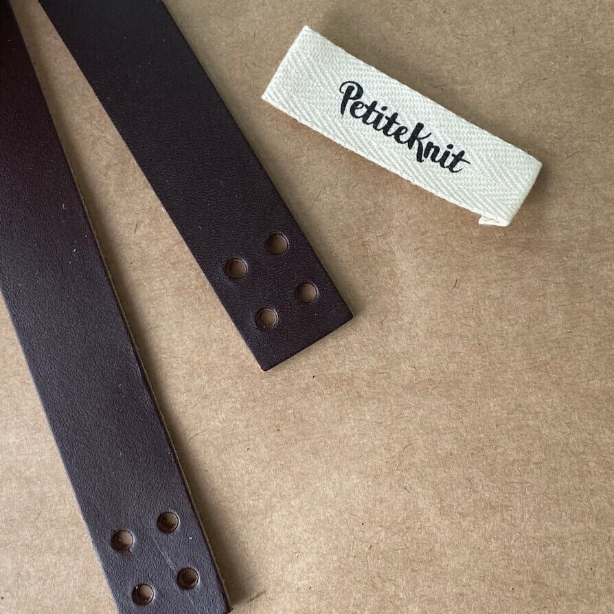 PetiteKnit - Leather Bag Straps