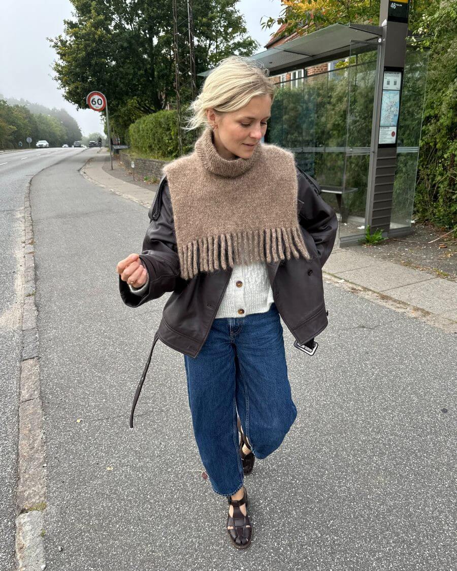 PetiteKnit Nora Neck - Knitting Pattern