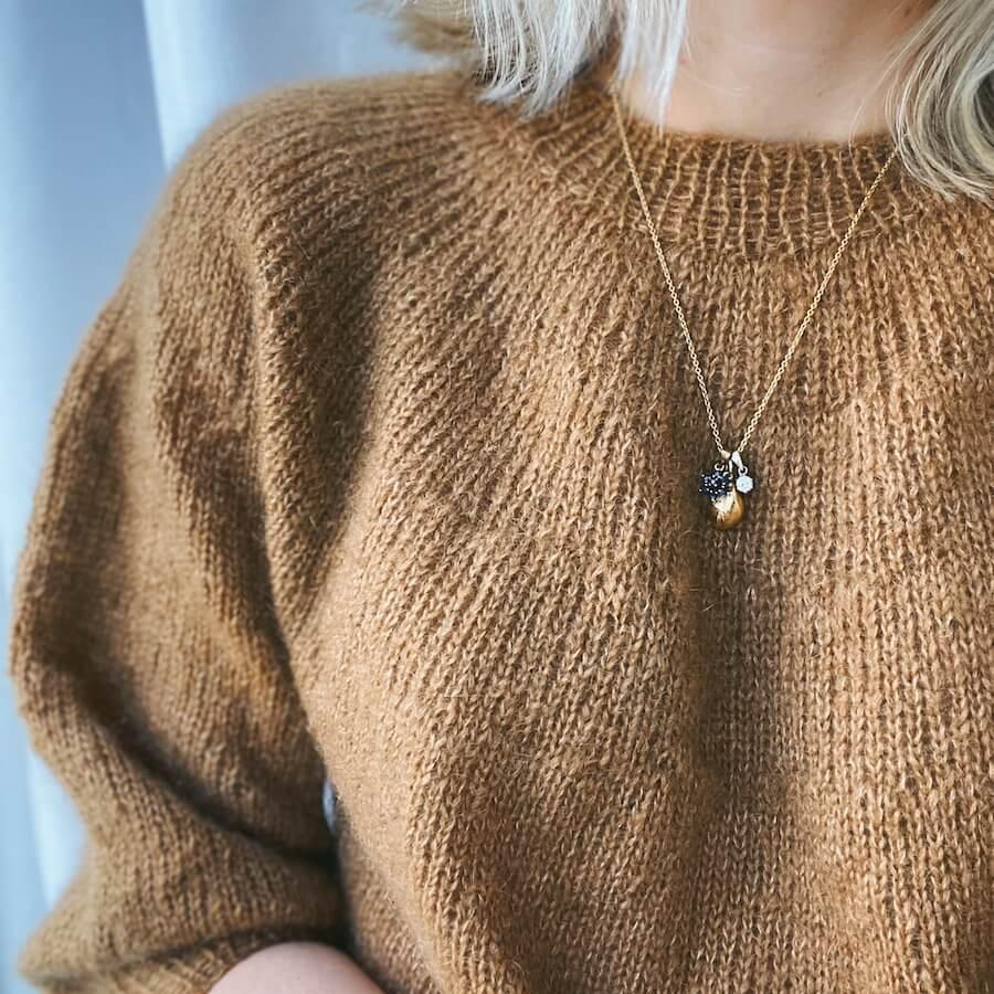 PetiteKnit Novice Sweater - Mohair Edition - Knitting Pattern