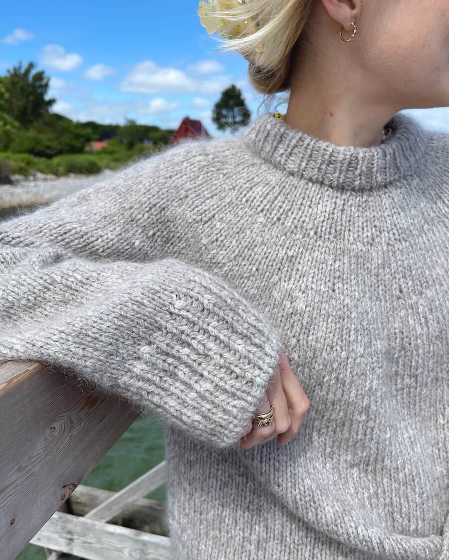 PetiteKnit Pullover für Anfänger – Chunky Edition – Strickmuster