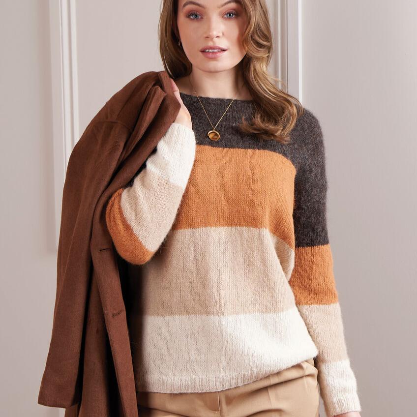 Rowan – Serena-Pullover – Strickmuster (PDF-Download) 