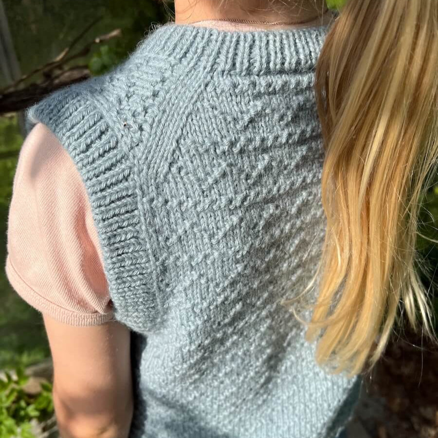 PetiteKnit Sille Slipover Junior - Knitting Pattern