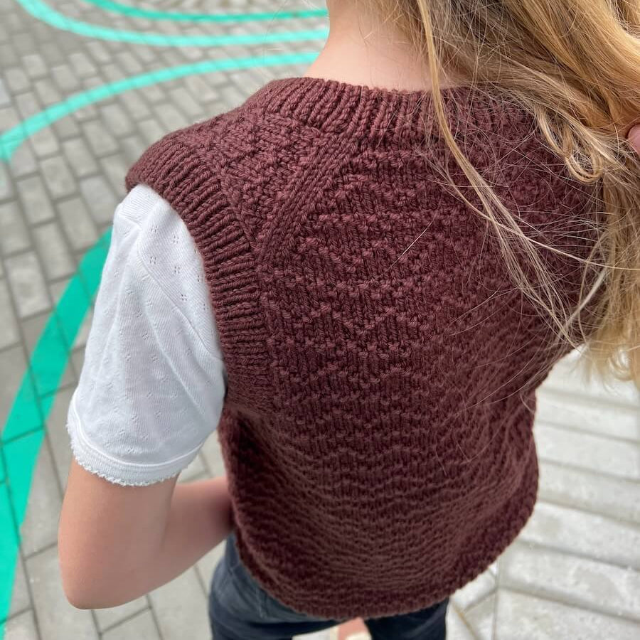 PetiteKnit Sille Slipover Junior - Knitting Pattern